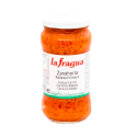 Zanahoria rallada en tarro.