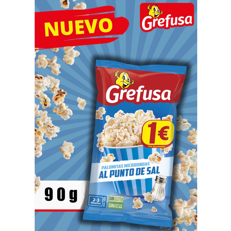 Palomitas Microondas Al Punto de Sal