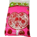 Piruletas de corazón bolsa de 200 unidades