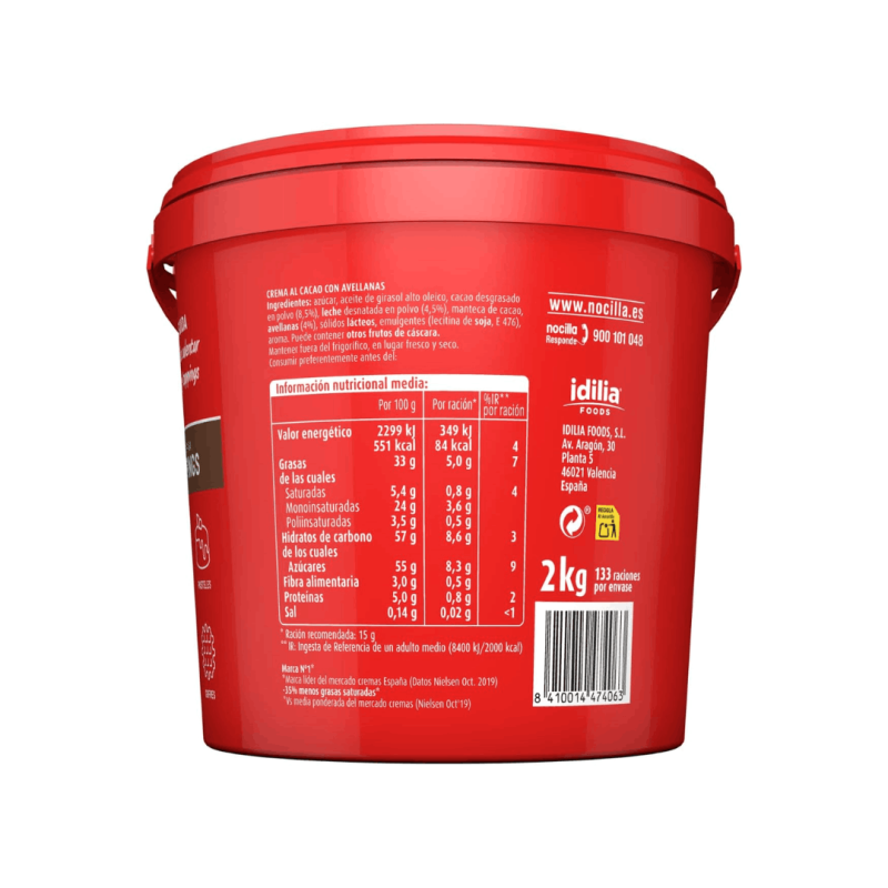Nocilla Original Formato Profesional 2kg