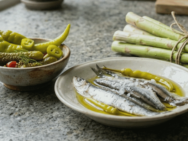 Conservas vegetales, boquerones y encurtidos — gildas y pinchos El Aceitunero